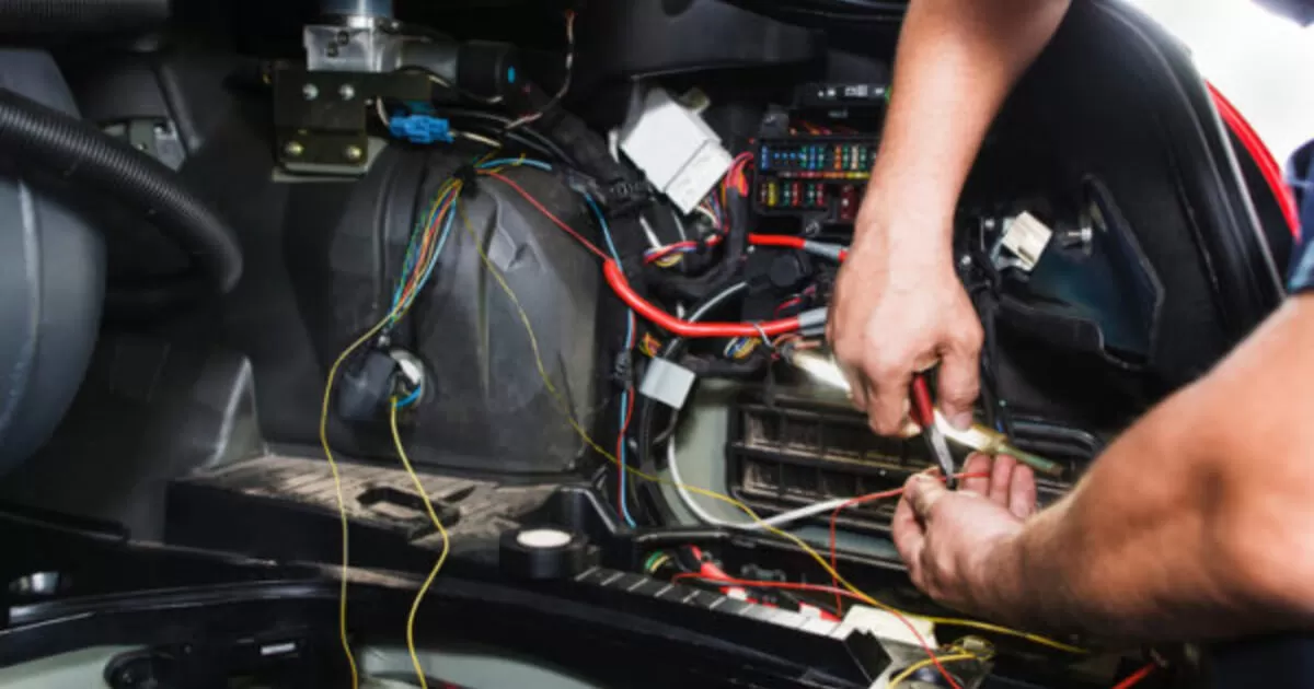 parte elétrica do carro
